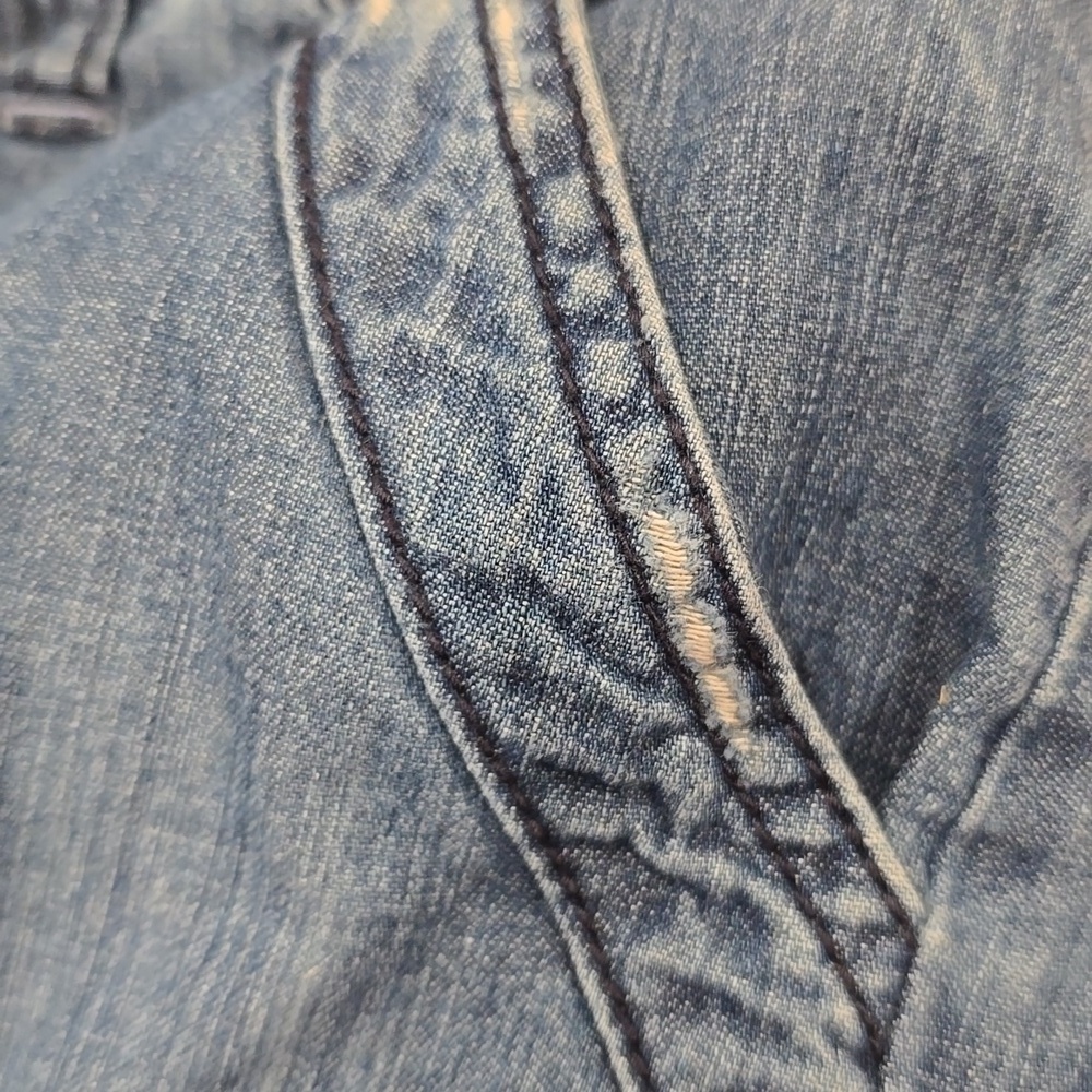 Lane Bryant Denim Cargo Skort Sz 24 - Picture 5 of 8